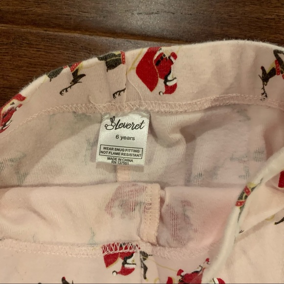 Leveret Santa 2 piece pajama set - Picture 8 of 8